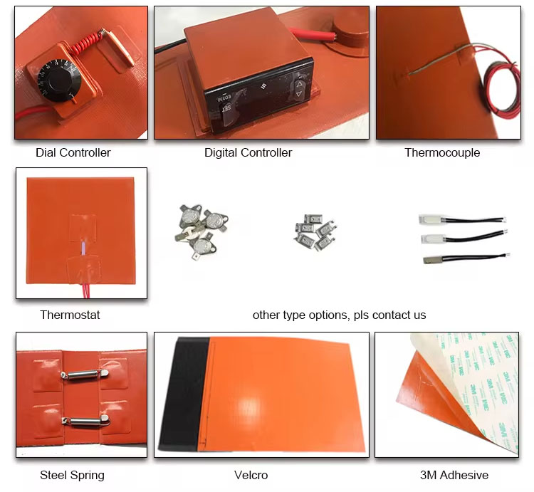 Mea fa'aoga mo Silicone Rubber Heater