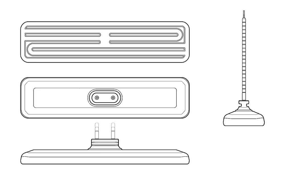 Ceramic infrared heater panel