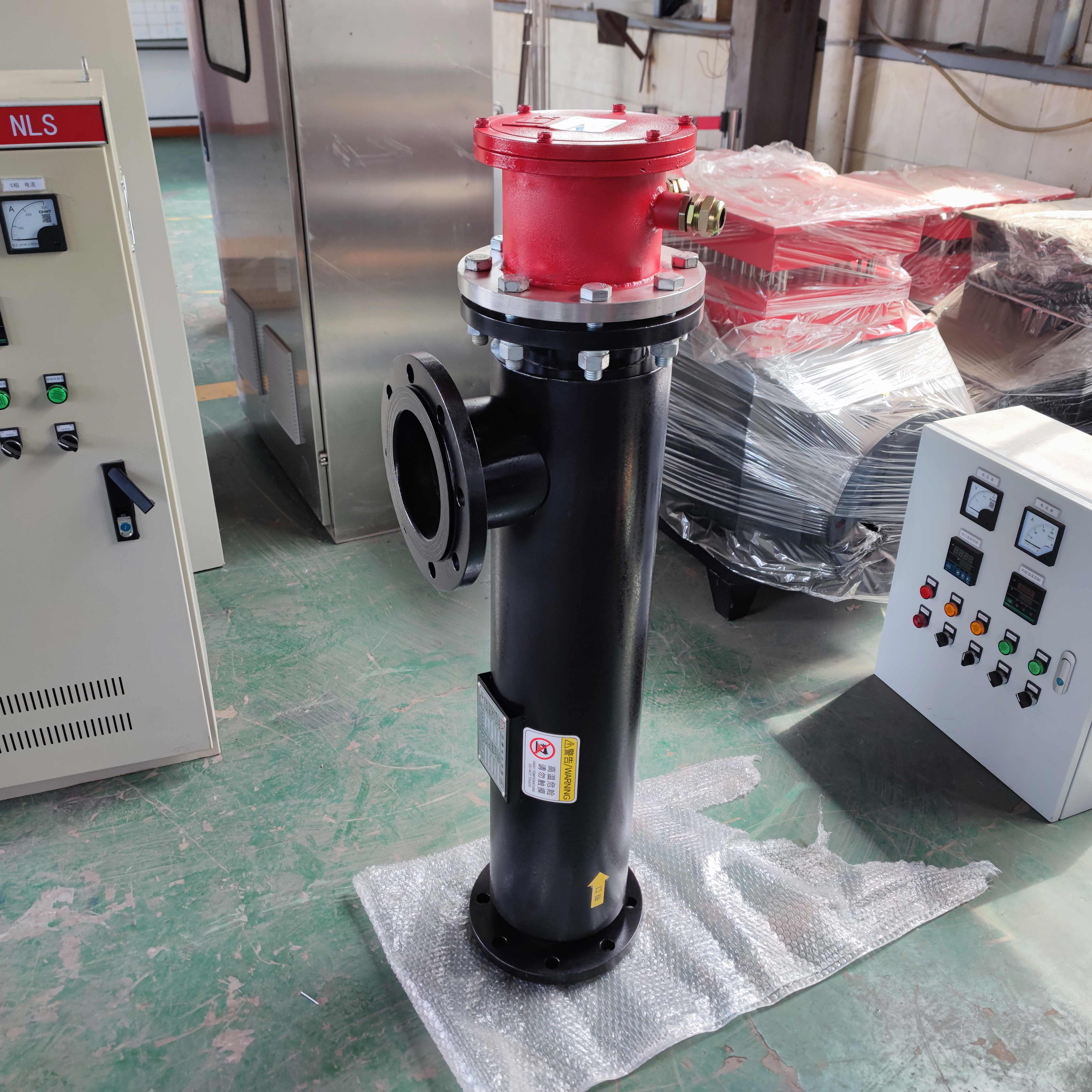 Explosion-proof Vertical pipeline gas heater